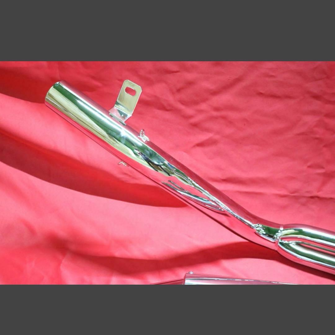 ゼファー400 ゼファーχ ZR400 4-2-1 マフラー サイレンサー付き