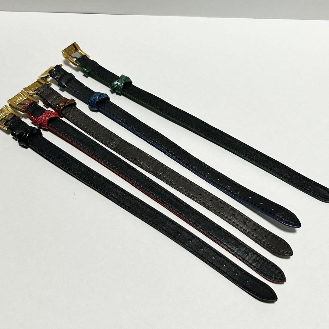 稼働/新品電池 FENDI カメレオン チェンジベルト 5色 クォーツ 640L