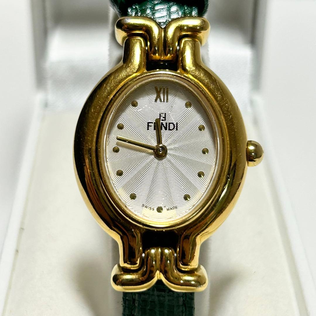 稼働/新品電池 FENDI カメレオン チェンジベルト 5色 クォーツ 640L