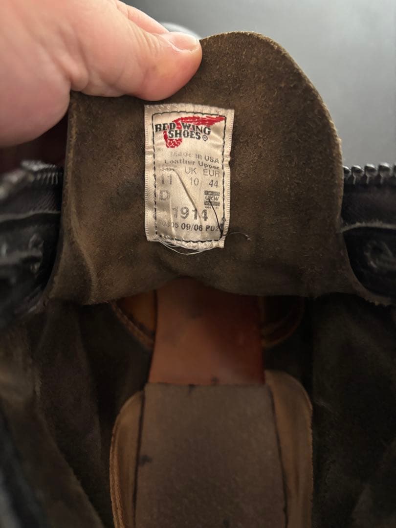 redwing レッドウィング　1914 11D ジッパーユニット付き