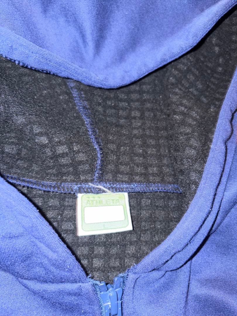 ATHLETA フード付きジャケットとパンツセット ネイビー