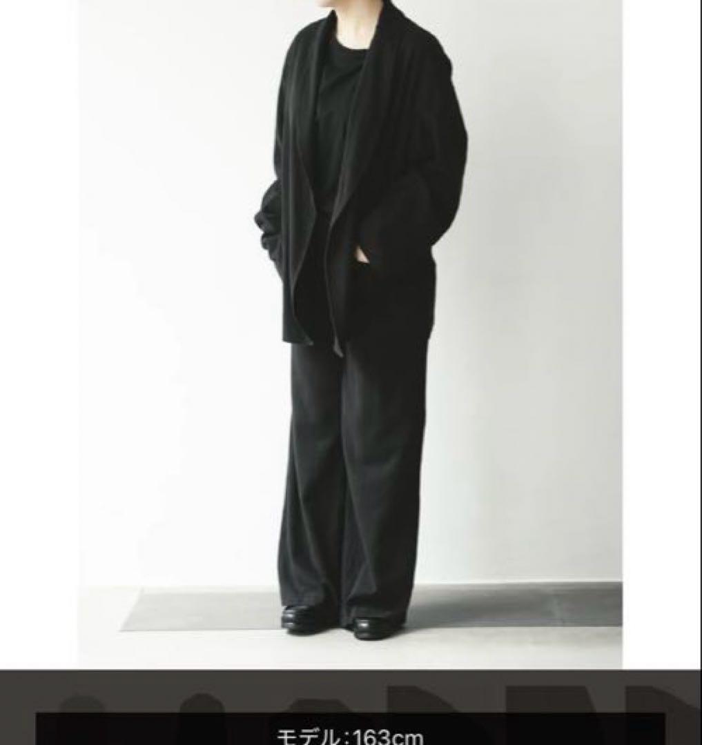 新品サイズ0(メンズ1相当) COMOLI ローシルク ショールカラージャケット