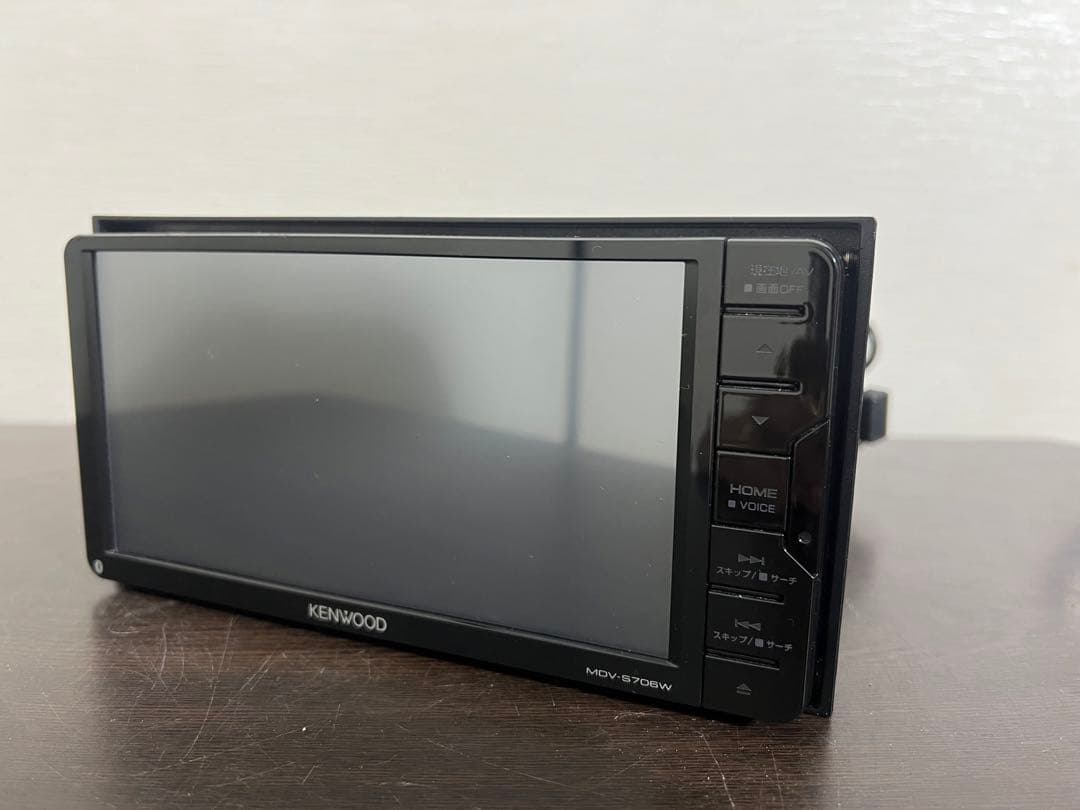 KENWOOD MDV-S706W カーナビ 地図データ2018年式 動作確認済