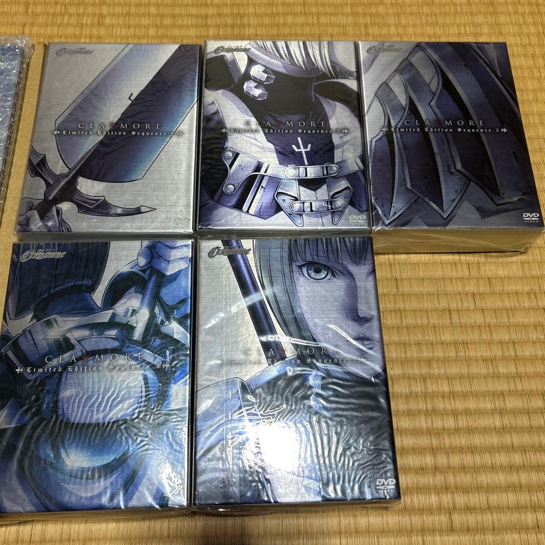 クレイモア　初回限定特装版DVD全巻セット＋全巻購入者特典