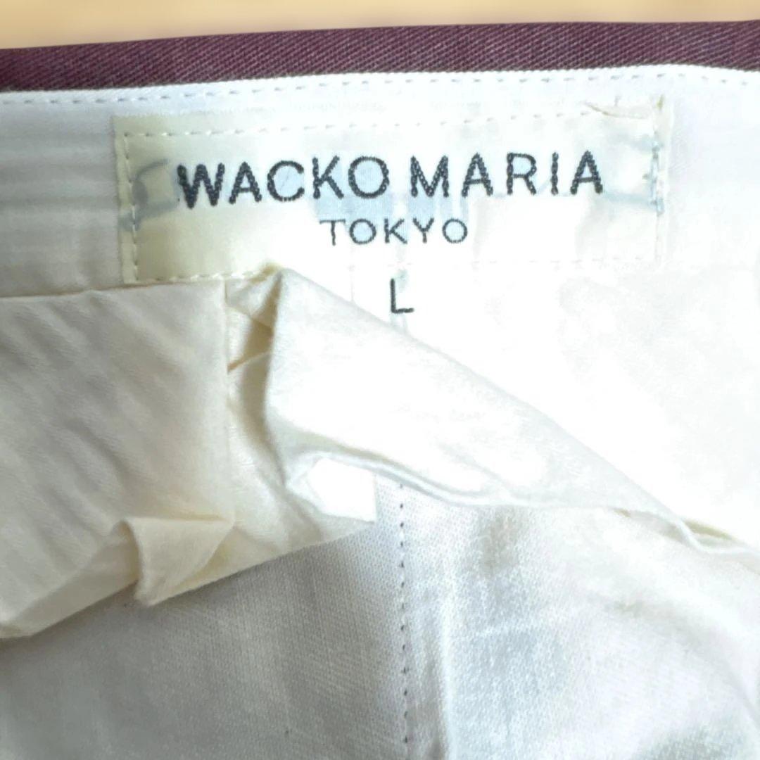 ワコマリア guilty partiesチノパン ワインレッド サイズL