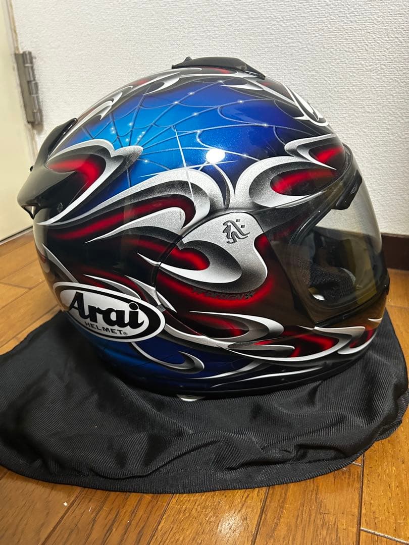 Arai フルフェイスヘルメット 青/黒/赤