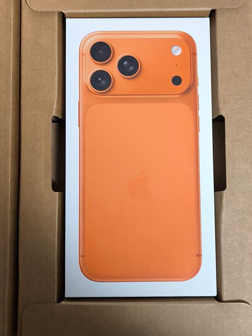 新品未開封　iPhone17ProMax 256GB　コズミックオレンジ