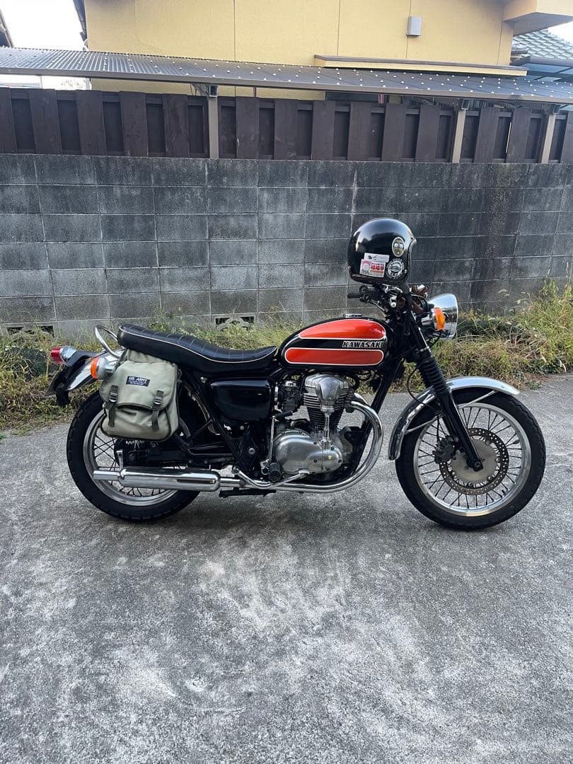 w650 大和ステンレスマフラー　スチールメッキ