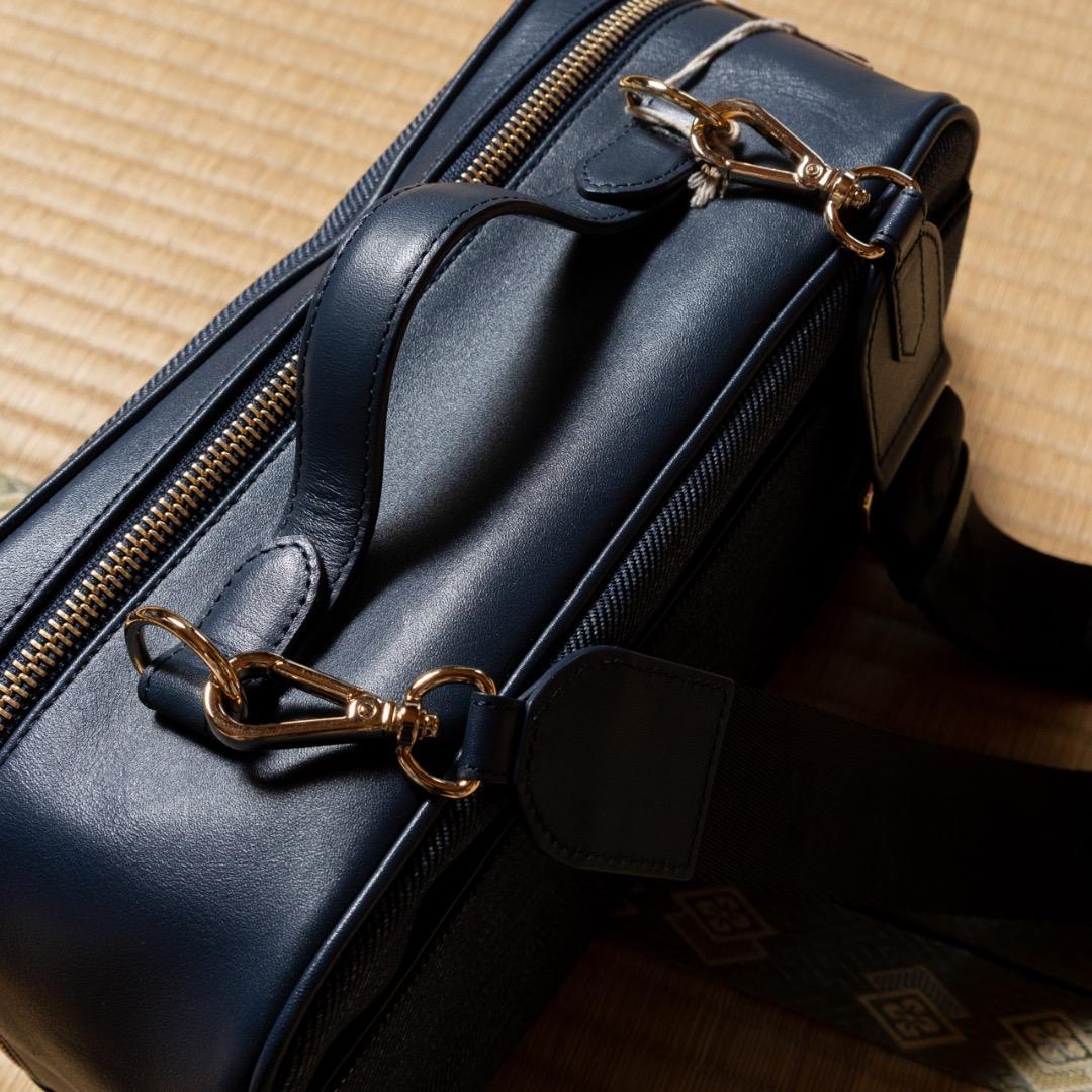 A.P.C. golf ネイビー ショルダーバッグ 新品タグ付き