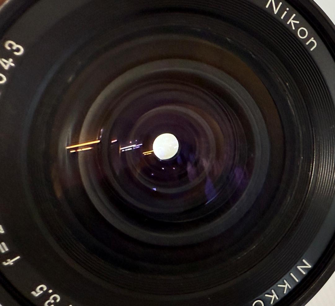 ニコンNIKKOR-UD Auto 20mm F3.5 単焦点 広角 非Ai