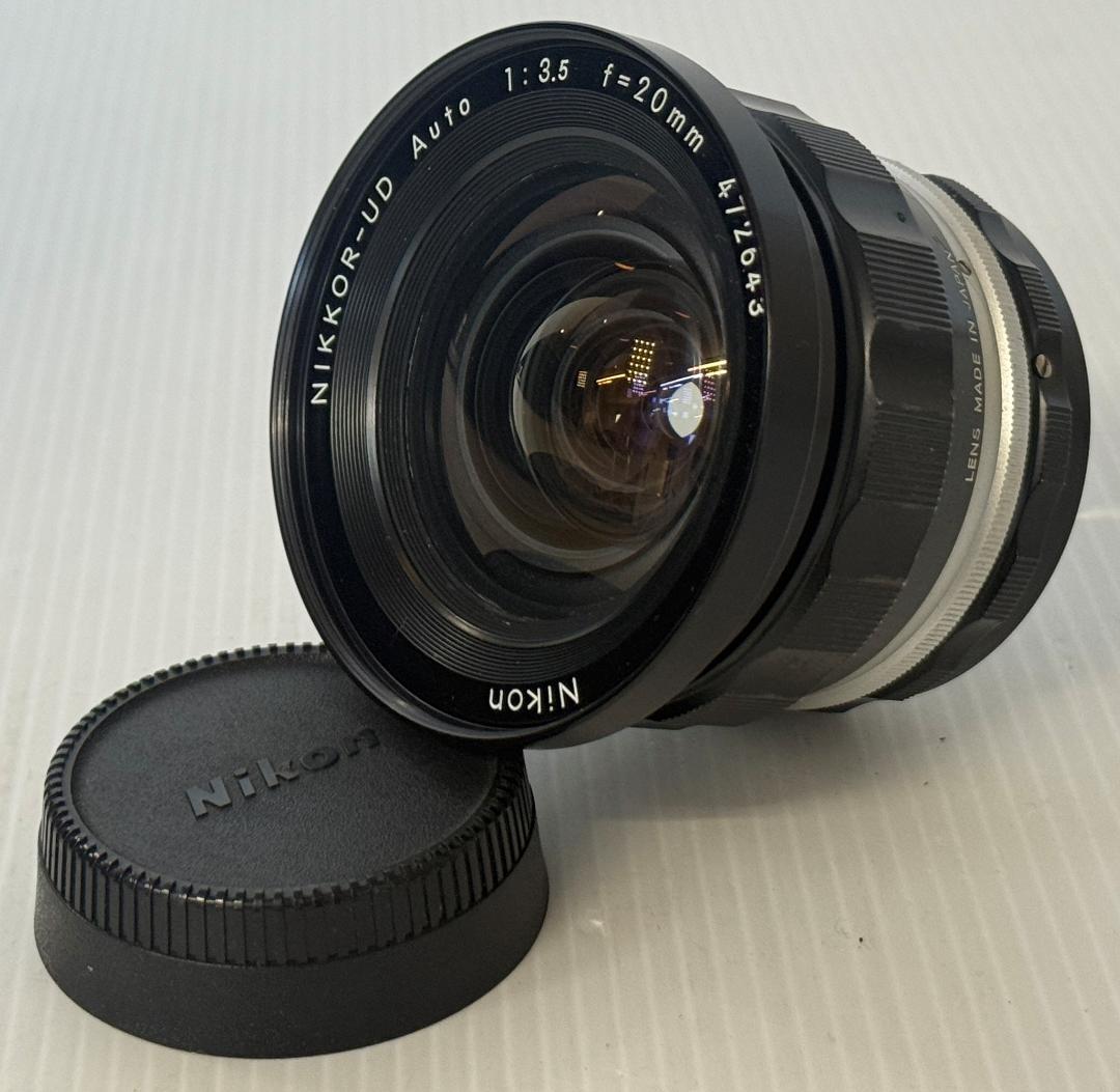 ニコンNIKKOR-UD Auto 20mm F3.5 単焦点 広角 非Ai