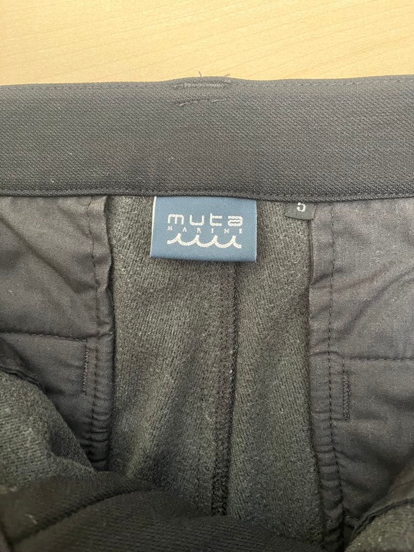 MUTA MARINE ヒートパフォーマツイル スラックス ブラックM