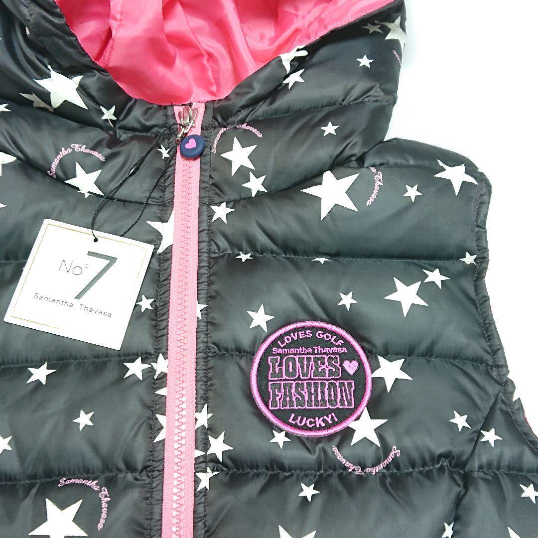 【新品タグ付き】サマンサタバサ ゴルフダウンベスト レディース36