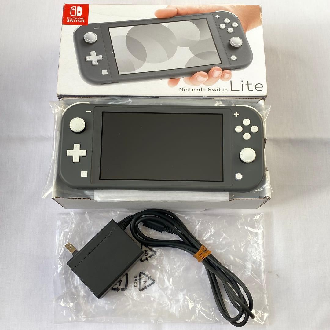 【美品】 Nintendo Switch Lite グレー 本体 2021年製