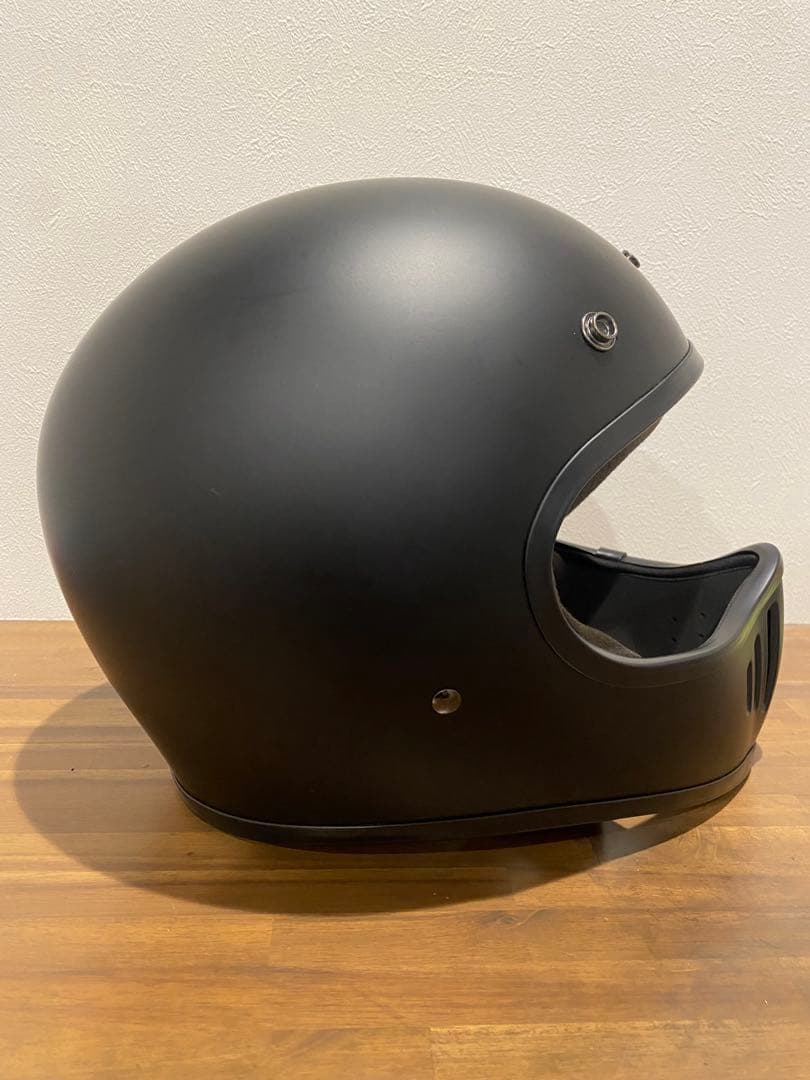 ダムトラックスDAMMTRAXバイクヘルメットBLASTER改 マットブラックL