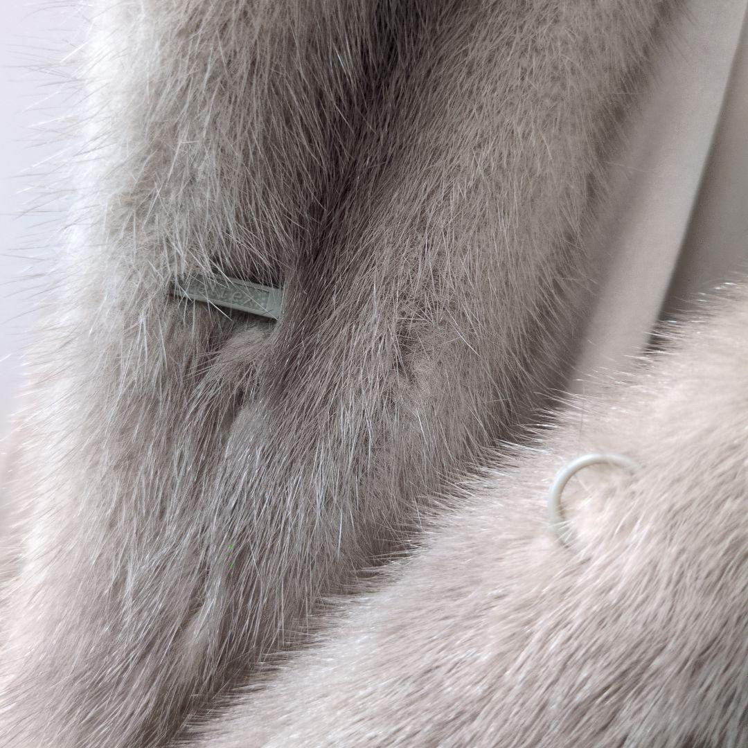 nakamura fur サファイアミンクファーコート リアルファー L〜LL