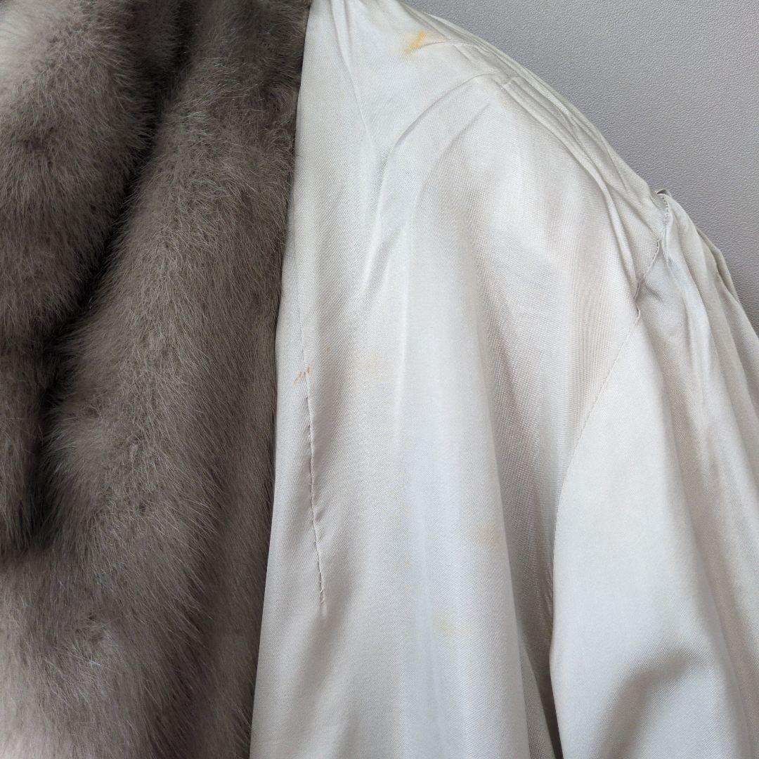 nakamura fur サファイアミンクファーコート リアルファー L〜LL