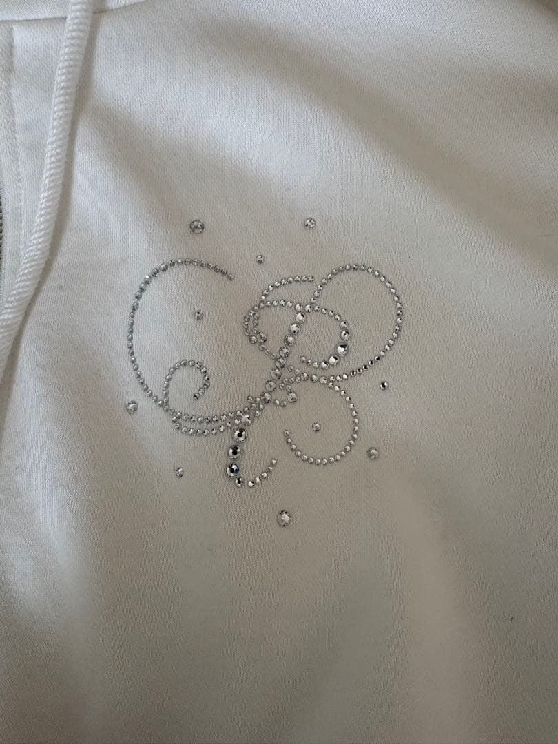 PELLICULEペリキュール　motif stone big PK white