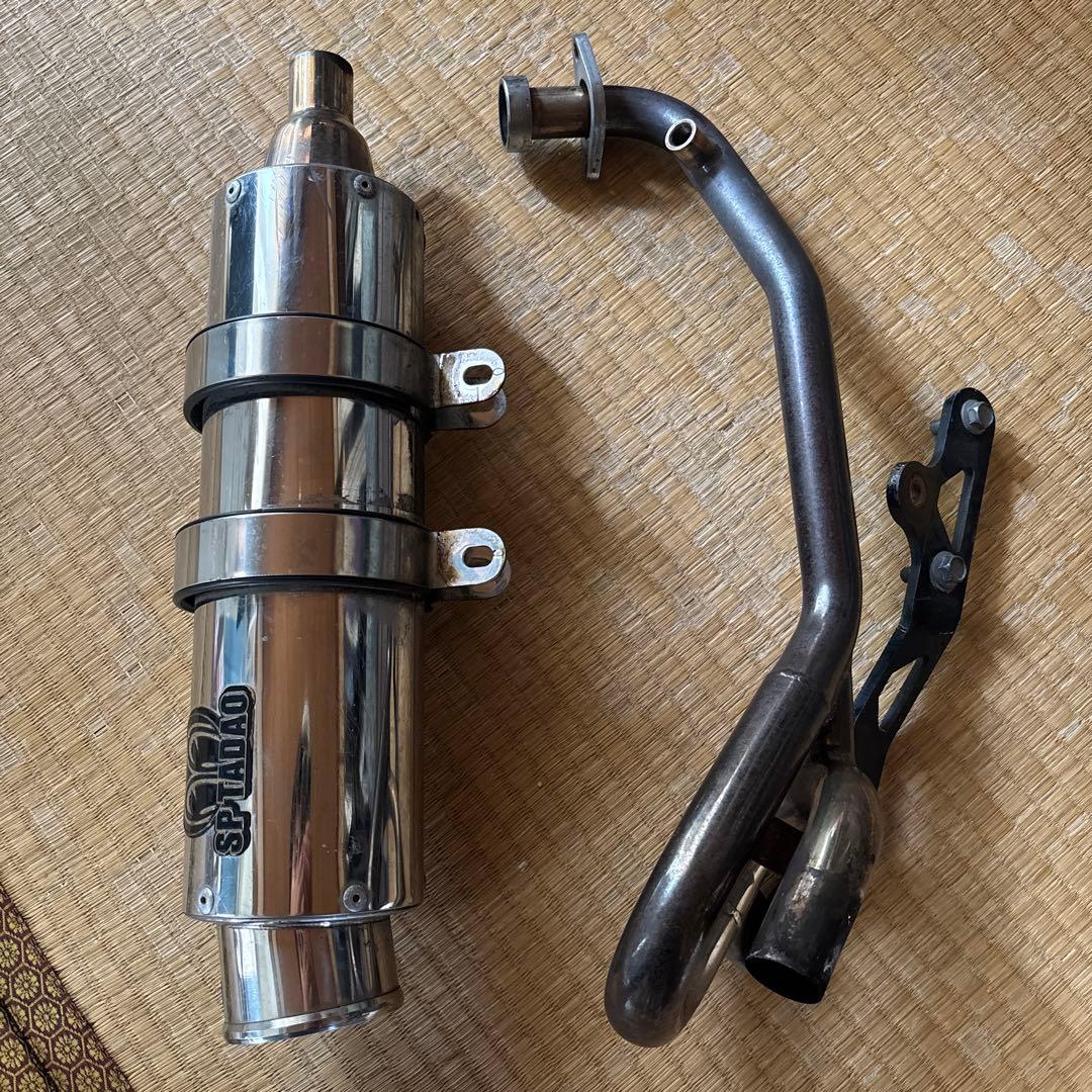 SP忠男マフラーシグナスX4型5型用EBJ-SEA5J／ 2BJ-SED8J