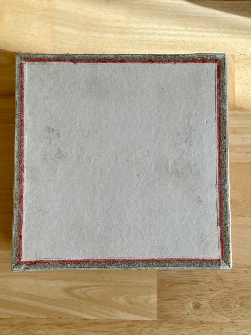 茶道具　抹茶碗　吉村楽入造 白楽　 山水紋　茶碗