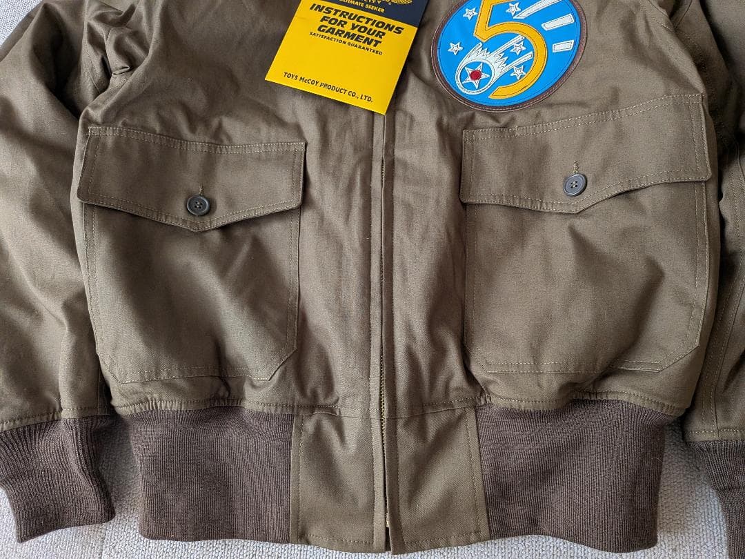 新品 トイズマッコイ カスタムペイント B-10 フライト ジャケット XL