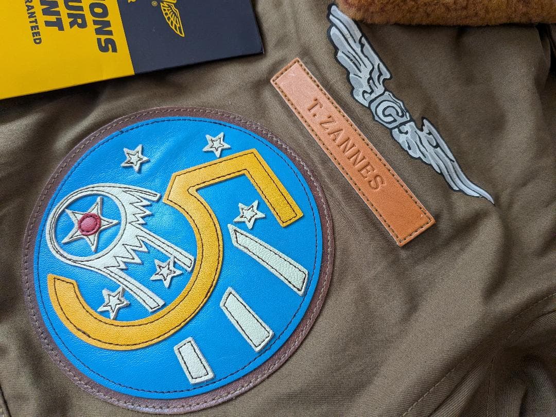 新品 トイズマッコイ カスタムペイント B-10 フライト ジャケット XL