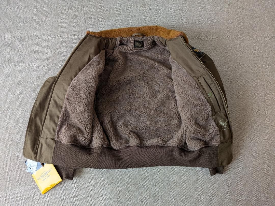 新品 トイズマッコイ カスタムペイント B-10 フライト ジャケット XL