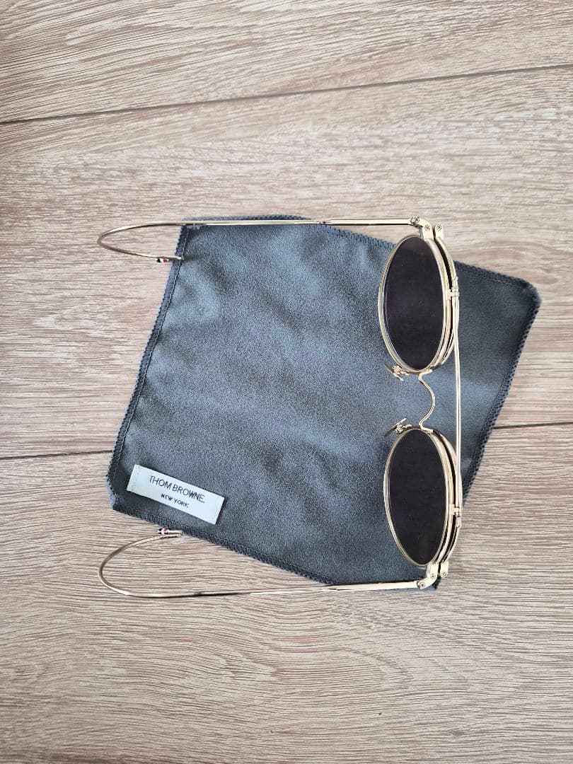 THOM BROWNE ゴールド サングラス Eyewear G-DRAGON