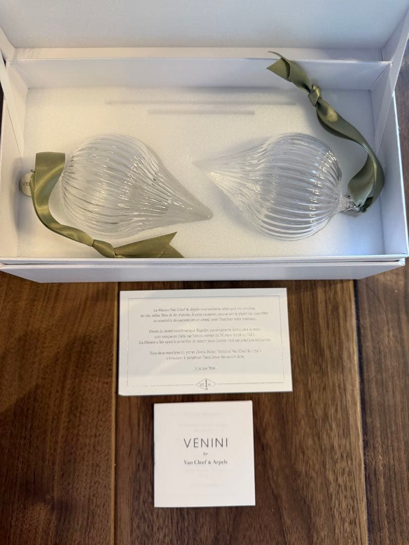 Venini for Van Cleef & Arpelsオーナメント