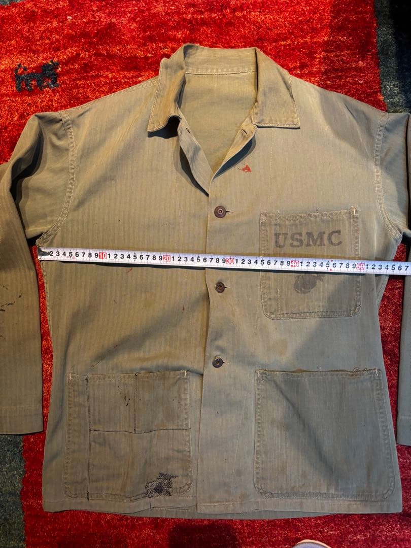 ミリタリージャケット タグ無し サイズ不明