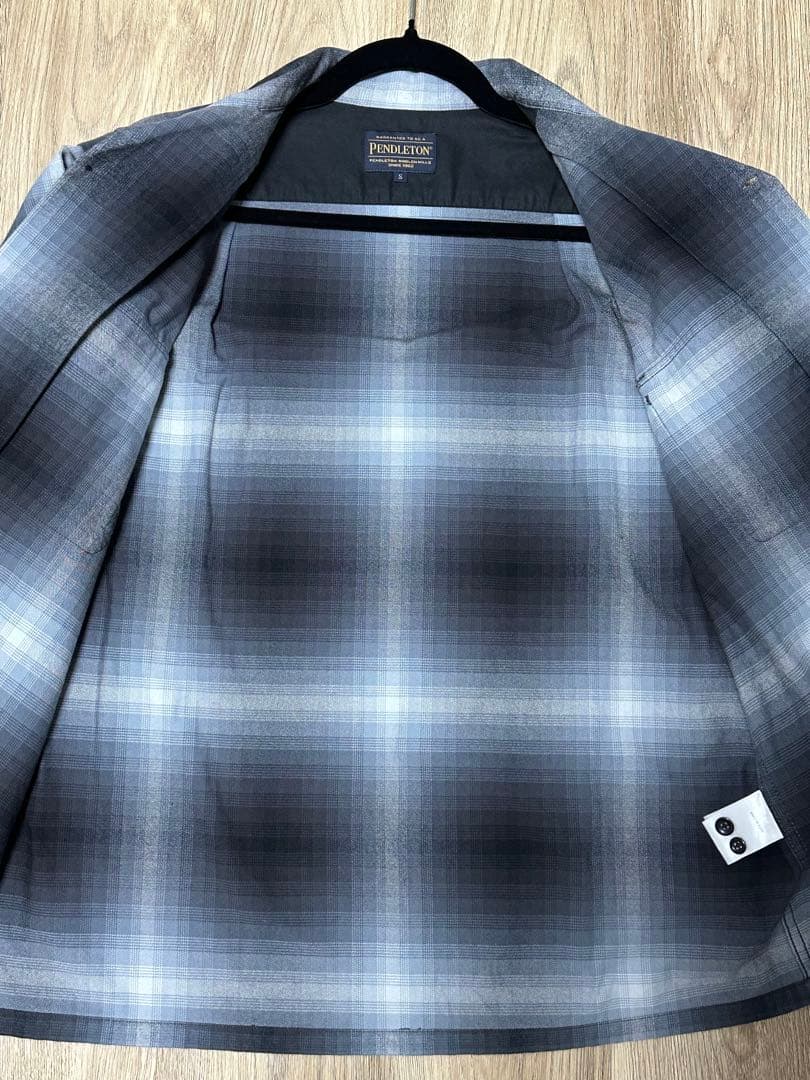 【極美品】ペンドルトン オンブレチェックシャツ S