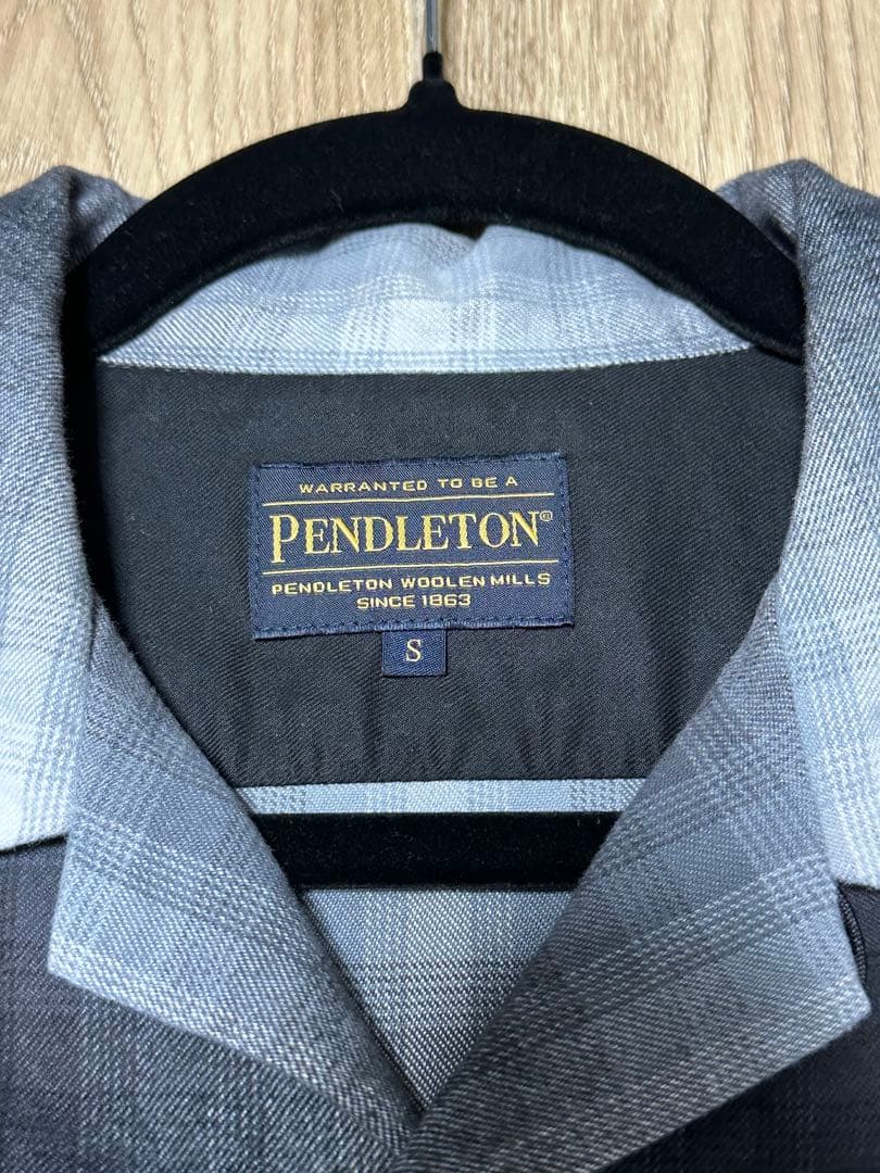 【極美品】ペンドルトン オンブレチェックシャツ S