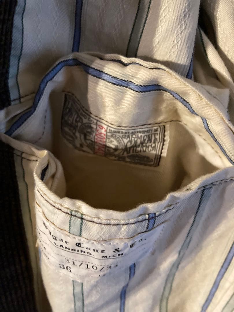 SUGAR CANE シュガーケーン コーデュロイ ジャケット 36