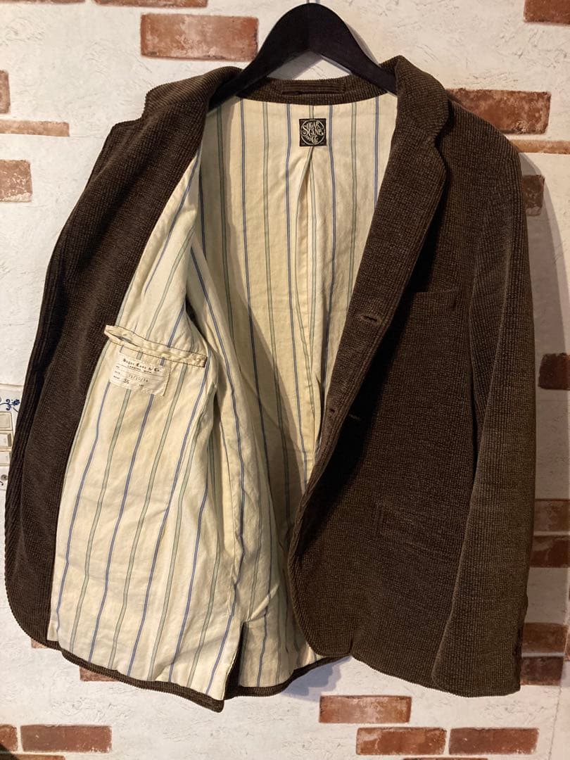 SUGAR CANE シュガーケーン コーデュロイ ジャケット 36