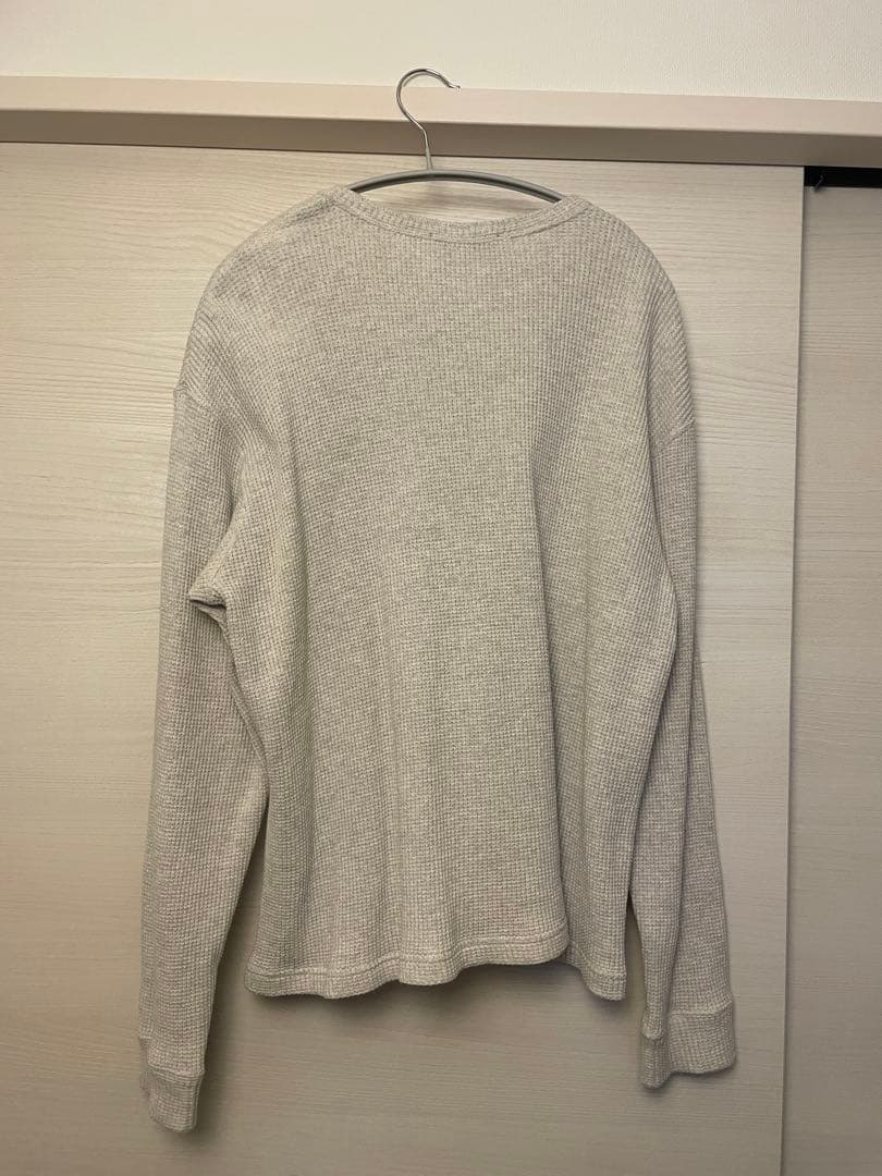 トップス simply complicated SNAP HENRY L/S TEE