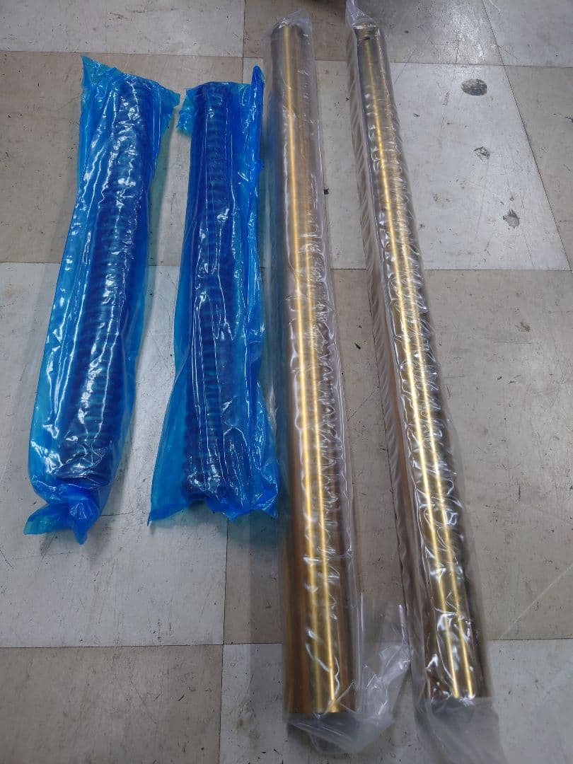 ゼファー1100 フロントフォーク インナーチューブ オーリンズ製スプリング