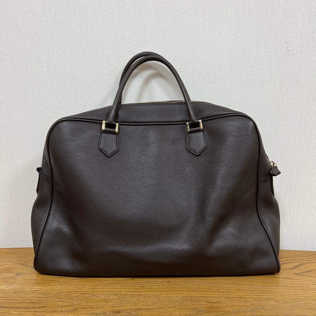 Cisei（シセイ/チセイ）シュリンクレザーブリーフバッグ