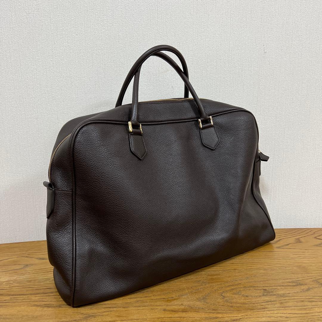 Cisei（シセイ/チセイ）シュリンクレザーブリーフバッグ