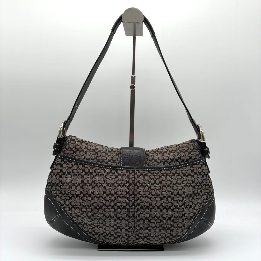 バッグ COACH soho leather y2k one shoulder bag