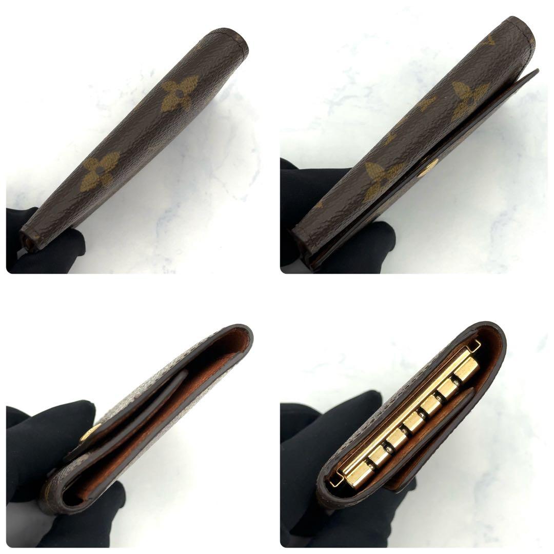 【最高級美品】ルイヴィトン モノグラム キーケース ミュルティクレ6　6連　茶色