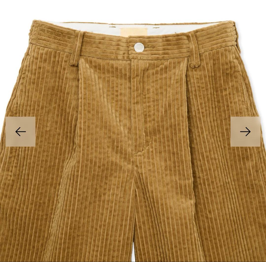 THE SHISHIKUI CORDUROY S BEIGE シシクイ