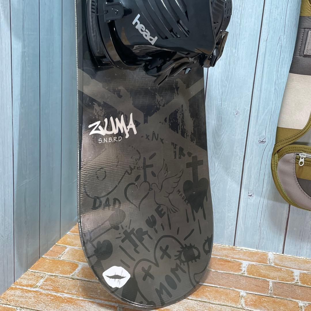 ZUMA Typos スノボー head ヘッド FX ONE LYT セット