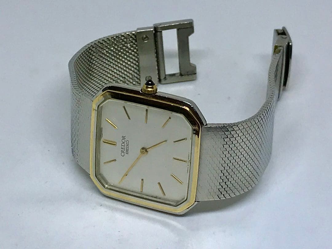 s*h様 CREDOR クォーツ腕時計 スクエア
