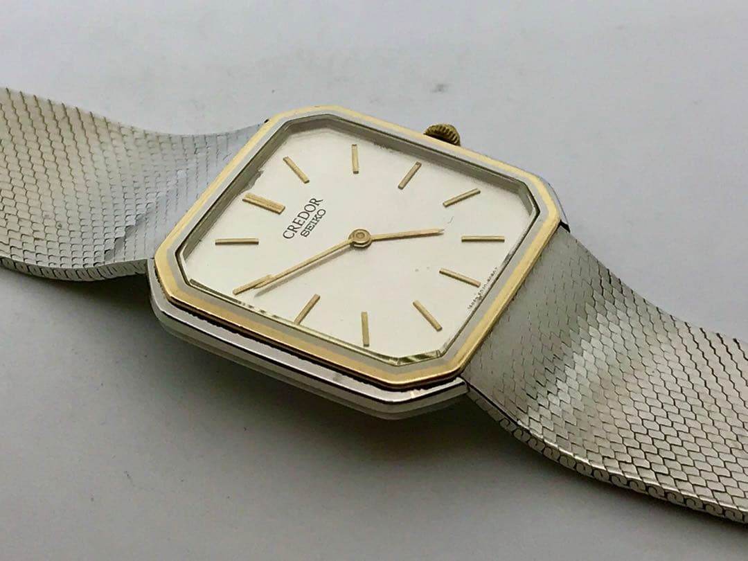 s*h様 CREDOR クォーツ腕時計 スクエア