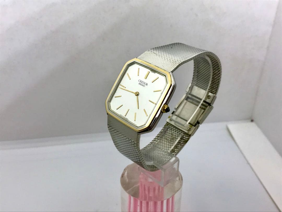 s*h様 CREDOR クォーツ腕時計 スクエア