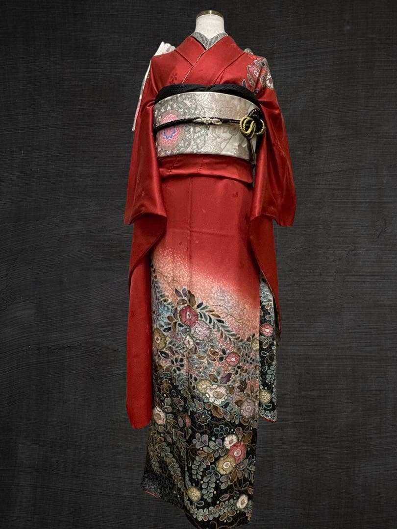 振袖・帯二点セット　辻ヶ花　美品