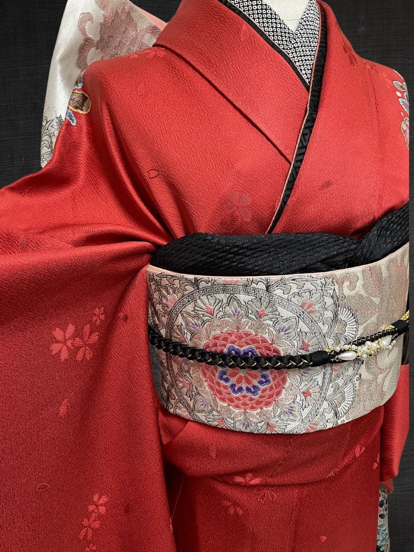 振袖・帯二点セット　辻ヶ花　美品