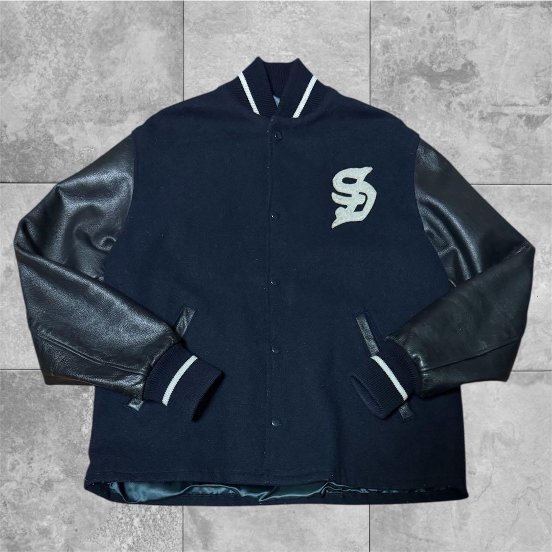希少 1999 Supreme 2nd Varsity Jacket 90s