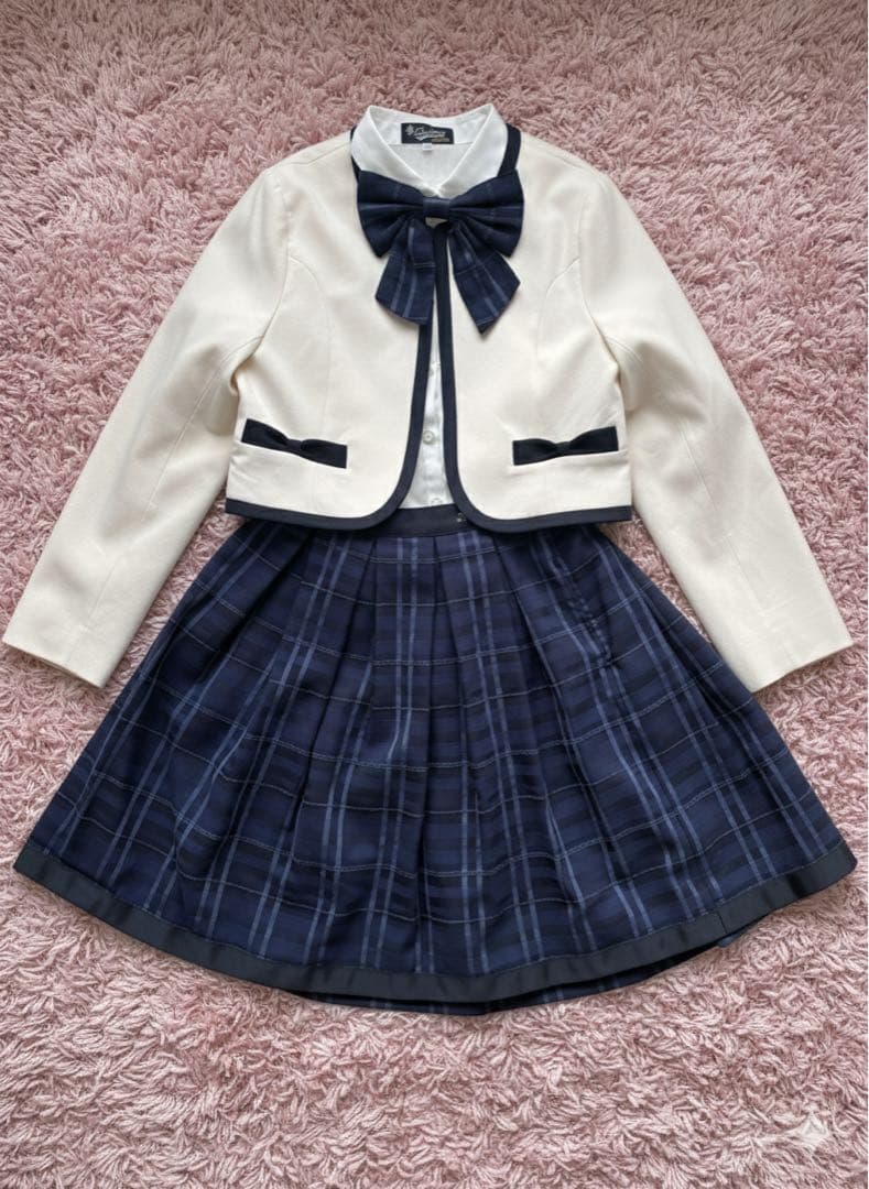 メゾピアノ＆リンジー 女の子 フォーマル 3点セット 150 卒業式