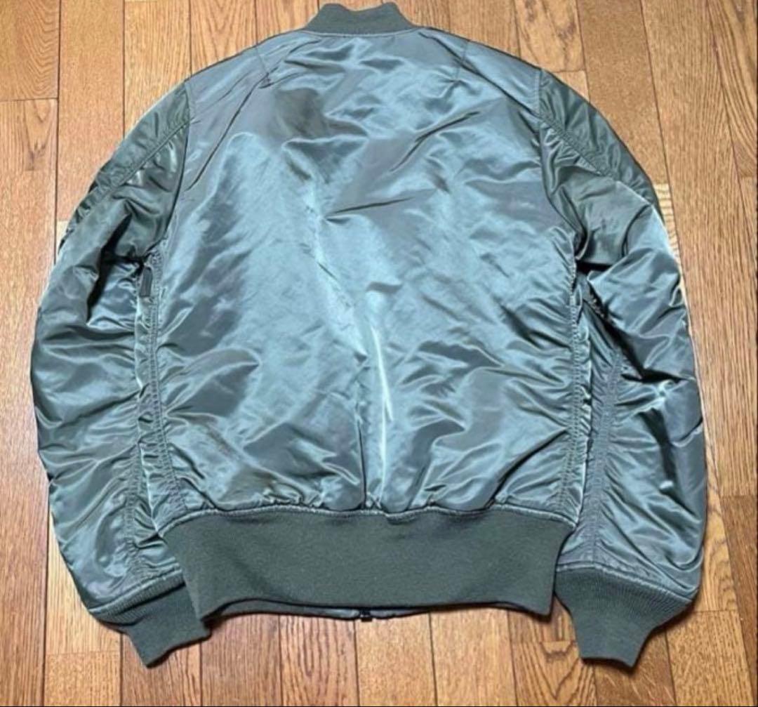 定番 ALPHA アルファインダスドリーズ MA-1 短丈フライトジャケット